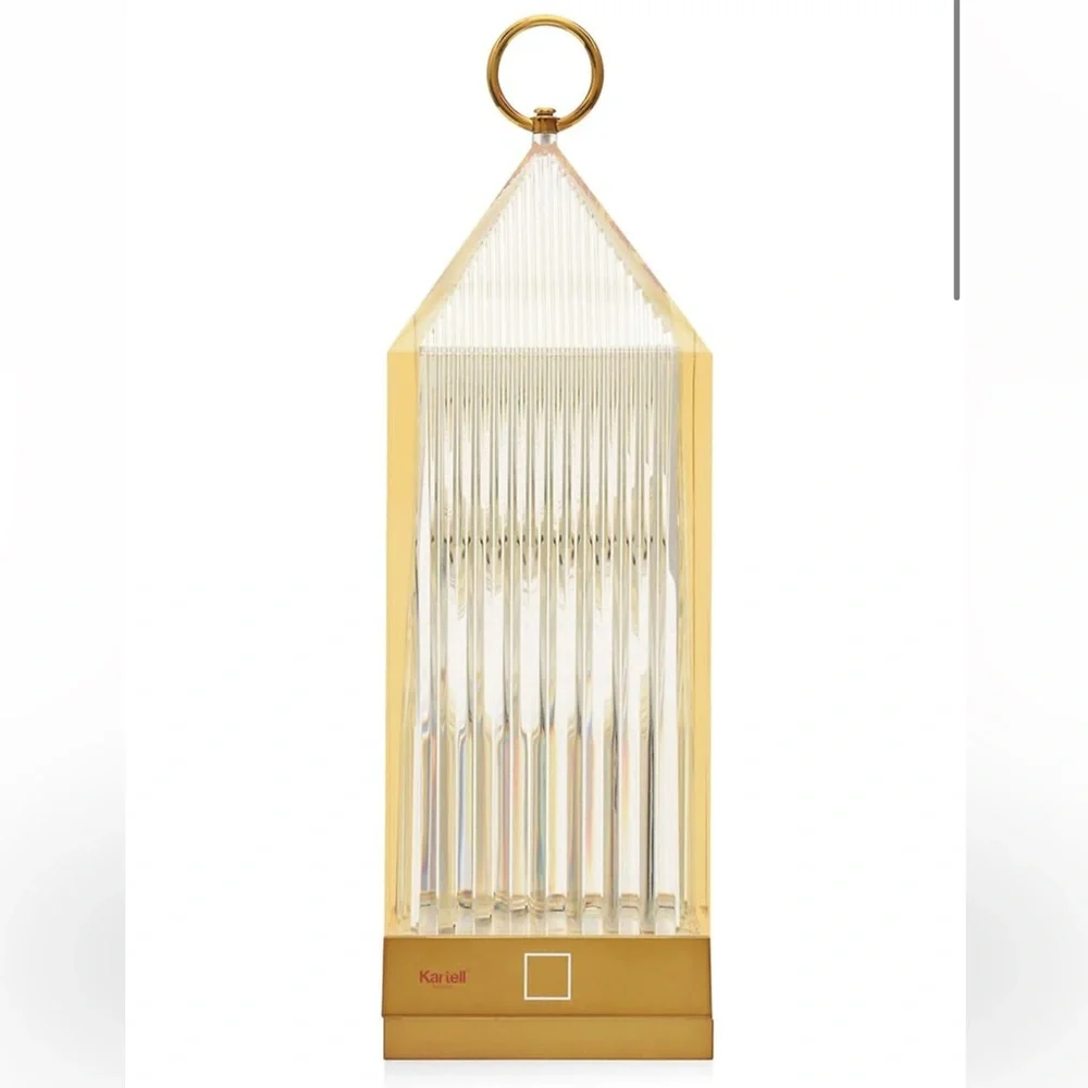 KARTELL GOLD LED LANTERN